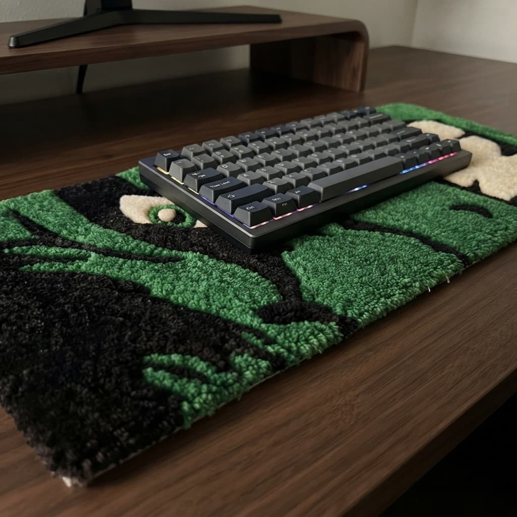 Hulk Keyboard Rug