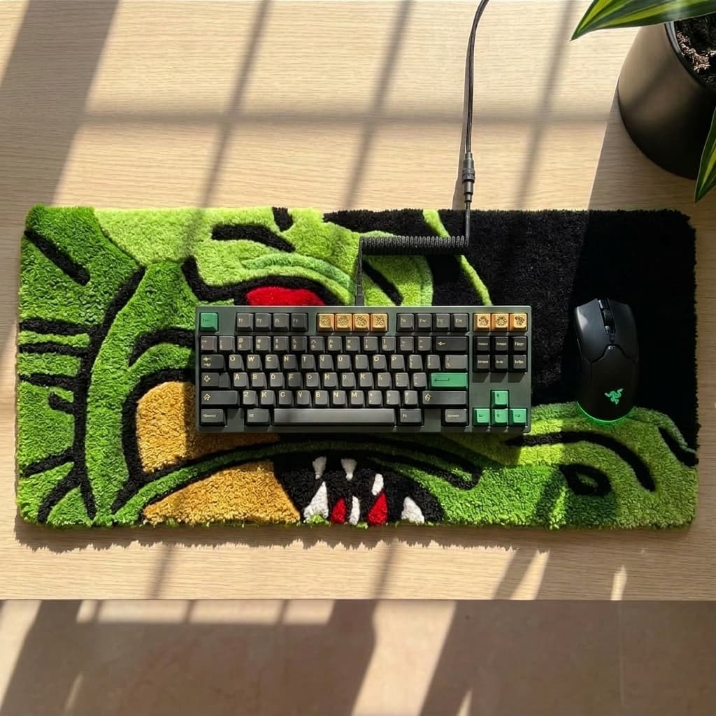Shenron Keyboard Rug